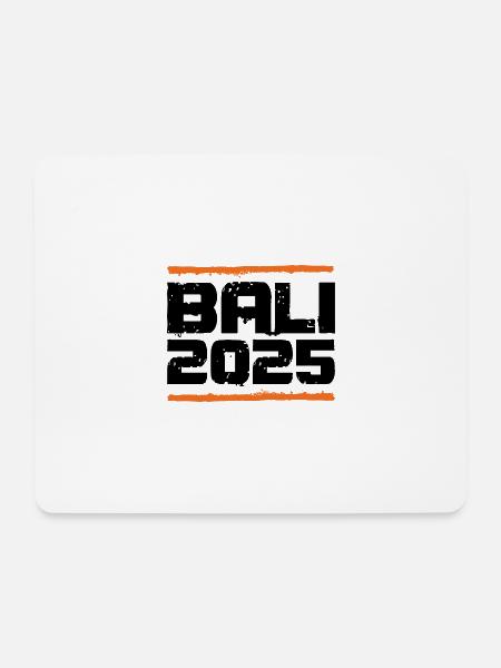 Bali 2025 Vacation - Mouse Pad (horizontal) - white