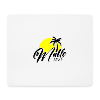 Malle 2025 Palme - Mousepad (Querformat) - Weiß - Vorne