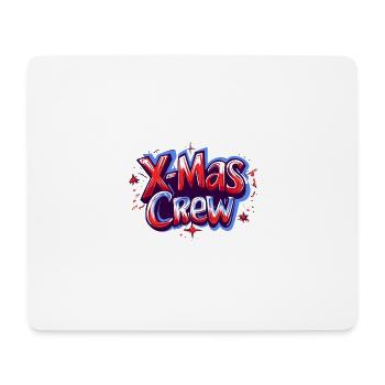 X-Mas Crew - Mouse Pad (horizontal) - white - Front