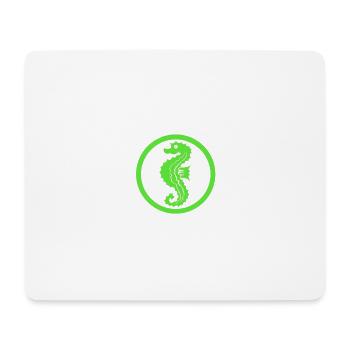 Seepferdchen - Mousepad (Querformat) - Weiß - Vorne