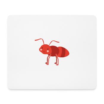 Ameise - Mousepad (Querformat) - Weiß - Vorne