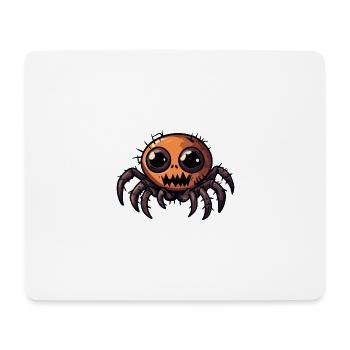 Tarentule Halloween Bande dessinée drôle - Tapis de souris (format paysage) - blanc - Devant
