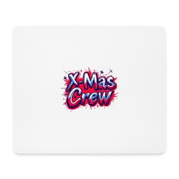 Weihnachten X-Mas Crew Christmas - Mousepad (Querformat) - Weiß - Vorne