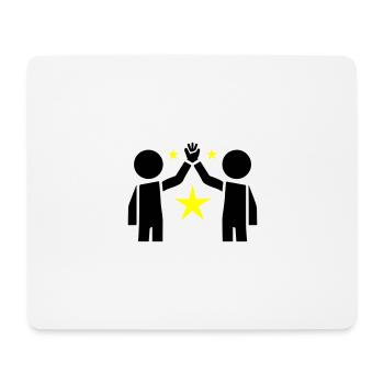 Friendship Best Friends - Mouse Pad (horizontal) - white - Front