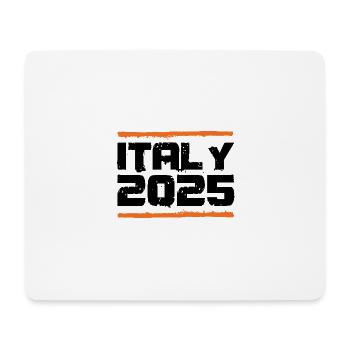 Italien 2025 Urlaub - Mousepad (Querformat) - Weiß - Vorne
