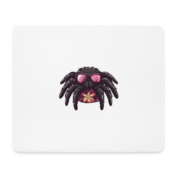 Tarantula Comic Urlaub - Mousepad (Querformat) - Weiß - Vorne