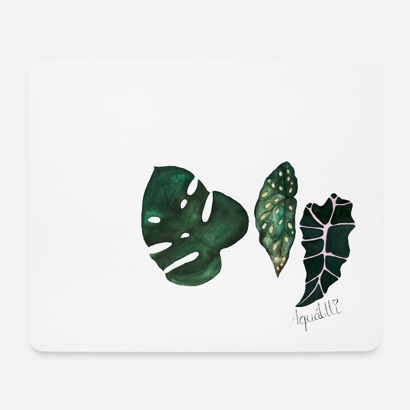Urban Jungle - Mousepad (Querformat) - Weiß