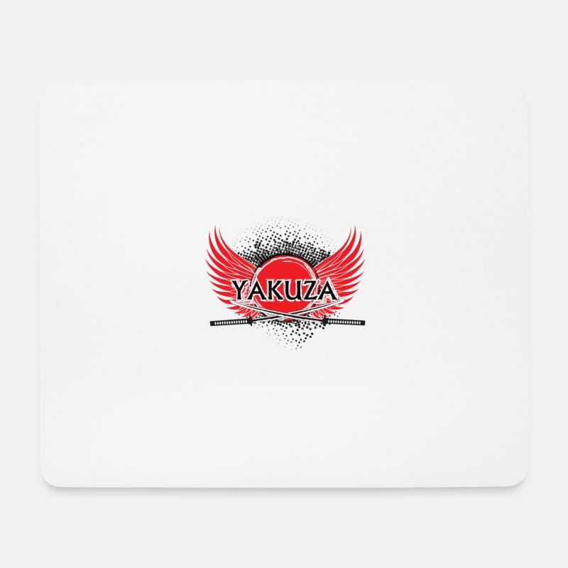 Yakuza Japan - Mousepad (Querformat) - Weiß