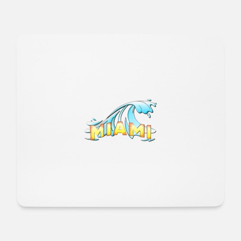 Miami - Mouse Pad (horizontal) - white