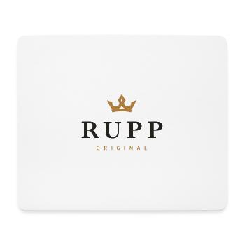 Logo original de la famille Rupp - Tapis de souris (format paysage) - blanc - Devant