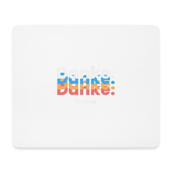 Black and Beige Colorful Typography T Shirt 1 1 - Mousepad (Querformat) - Weiß - Vorne