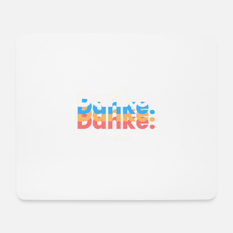 Black and Beige Colorful Typography T Shirt 1 1 - Mousepad (Querformat) - Weiß