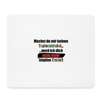 Der Topfenstrudel - Mousepad (Querformat) - Weiß - Vorne