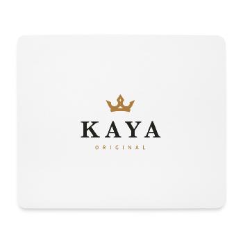 Kaya Original Family Logo - Mouse Pad (horizontal) - white - Front