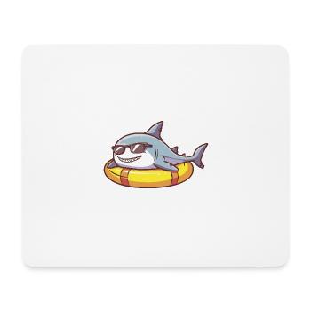 Hai Comic Cool - Mousepad (Querformat) - Weiß - Vorne