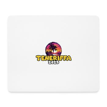 Tenerife 2025 Palm Trees Multicoloured - Mouse Pad (horizontal) - white - Front