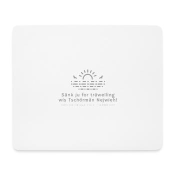 Sänk ju - Mousepad (Querformat) - Weiß - Vorne