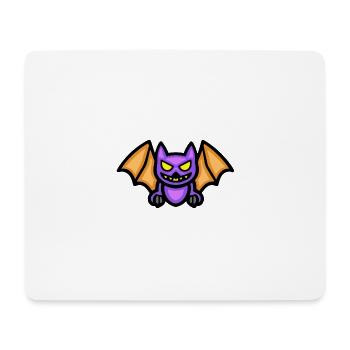 Fledermaus Halloween Lustig - Mousepad (Querformat) - Weiß - Vorne