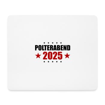 Polterabend 2025 - Mousepad (Querformat) - Weiß - Vorne