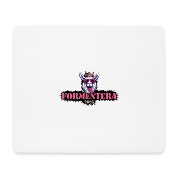Formentera 2025 Alpaca - Mouse Pad (horizontal) - white - Front