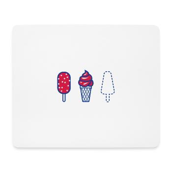 Sommer - Mousepad (Querformat) - Weiß - Vorne