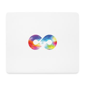 Infinity Infinity Symbol Friendship Love - Mouse Pad (horizontal) - white - Front