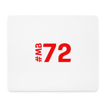 MB72-KARTON - Mousepad (Querformat) - Weiß - Vorne