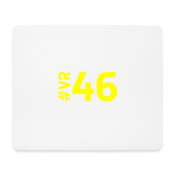 VR46 - Tapis de souris (format paysage) - blanc - Devant