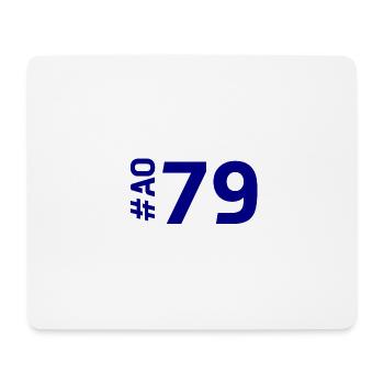 AO79 - Tapis de souris (format paysage) - blanc - Devant