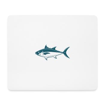 Meerestiere - Mousepad (Querformat) - Weiß - Vorne