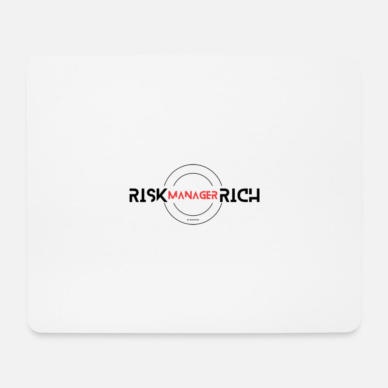 RISK MANAGER 3 - Mouse Pad (horizontal) - white