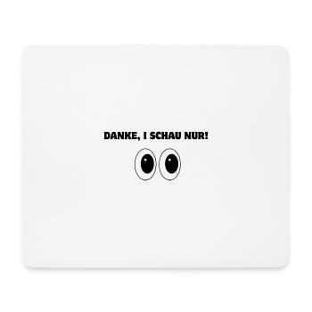 Thanks, I'm just looking! - Mouse Pad (horizontal) - white - Front