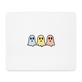 Ghosts Halloween Équipe drôle - Tapis de souris (format paysage) - blanc - Devant