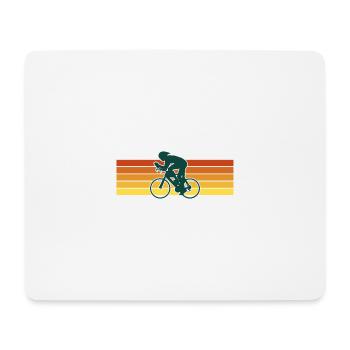 Fahrrad - Mousepad (Querformat) - Weiß - Vorne