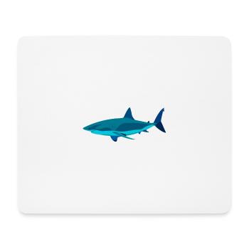 Meerestiere - Mousepad (Querformat) - Weiß - Vorne