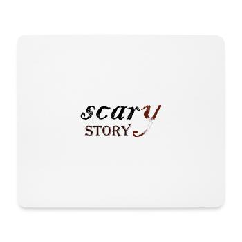 Scary Tale Vintage Typography - Mouse Pad (horizontal) - white - Front