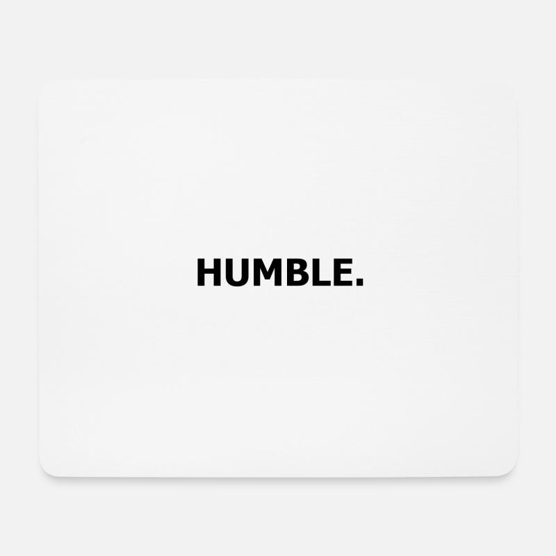 HUMBLE Shirt KL - Mousepad (Querformat) - Weiß