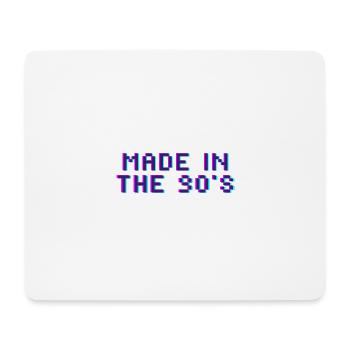 Made in the 90's - Mousepad (Querformat) - Weiß - Vorne