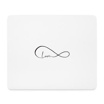 Infinite Love - Mouse Pad (horizontal) - white - Front