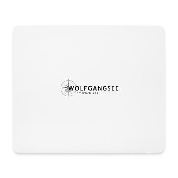 Wolfgangsee im österreichischen Salzkammergut - Mousepad (Querformat) - Weiß - Vorne