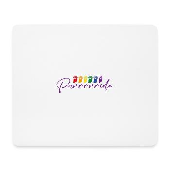 Katze Pride - Mousepad (Querformat) - Weiß - Vorne