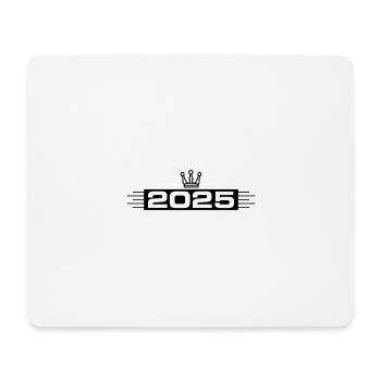 2025 Krone - Mousepad (Querformat) - Weiß - Vorne