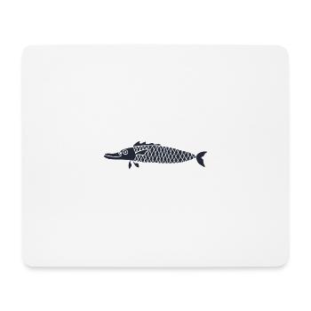 Meerestiere - Mousepad (Querformat) - Weiß - Vorne