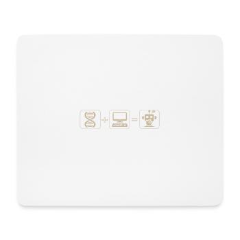 Roboter - Mousepad (Querformat) - Weiß - Vorne