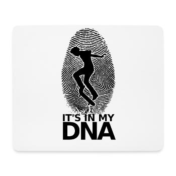 Skateboarder DNA Skateboard Skater Skate Skateing - Mousepad (Querformat) - Weiß - Vorne