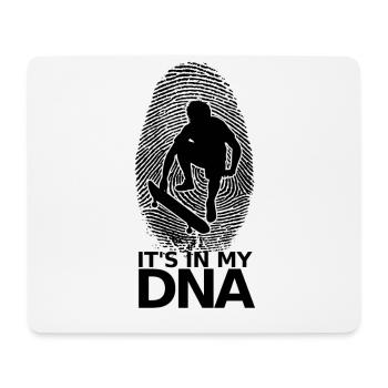 Skateboarder DNA Skateboard Skater Skate Skateing - Mousepad (Querformat) - Weiß - Vorne