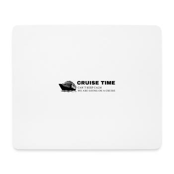 Kreuzfahrt Can´t keep calm - am going on a cruise - Mousepad (Querformat) - Weiß - Vorne