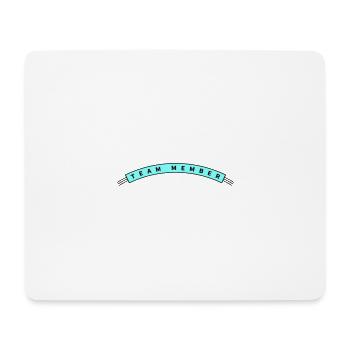 Team Member - Mouse Pad (horizontal) - white - Front