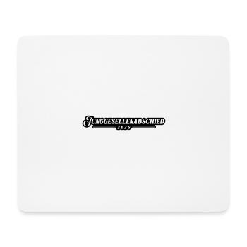 Bachelor Party 2025 Bachelor Party - Mouse Pad (horizontal) - white - Front