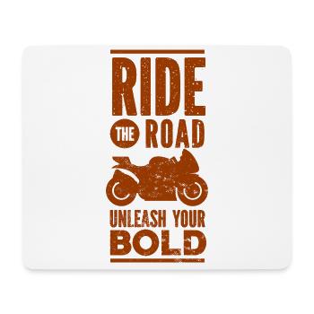 Motorrad Motocross Bike Racing Motorsport - Mousepad (Querformat) - Weiß - Vorne
